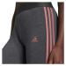 adidas 3-STRIPES LEGGINGS Dámské legíny, tmavě šedá, velikost