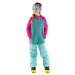 Dynafit Youngstar Polartec® Hooded Jacket Kids růžová/modrá