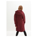 BONPRIX mikinové šaty s kapucí Barva: Červená