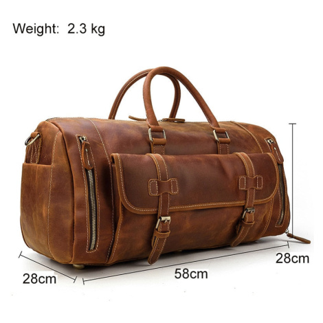 Velká cestovní taška pravá kůže NW1001