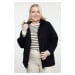 Trendyol Curve Black Regular Fit Fur Hooded Coat