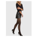 Černé dámské teplé punčochové kalhoty BELLINDA Warm & Transparent 50 DEN