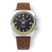 Nivada Grenchen Antarctic GMT - Black - Black Racing Strap