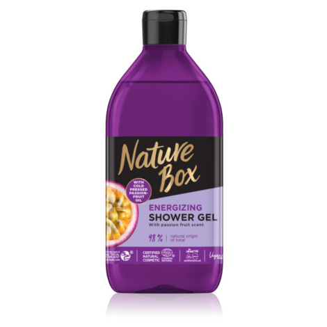Nature Box Passion Fruit energizující sprchový gel 385 ml
