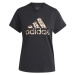 adidas ANIMAL PRINT GRAPHICH T-SHIRT Dámské triko, černá, velikost