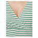 Zeleno-bílé pruhované tričko Tranquillo Aluna