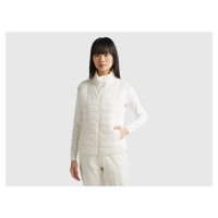 Benetton, Sleeveless Puffer Jacket With Recycled Wadding