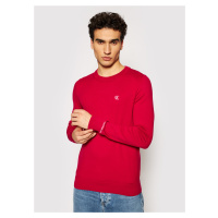 Calvin Klein pánský tmavě růžový svetr