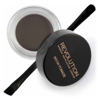 Revolution Brow Pomade Ebony Gel Na Obočí 2.5 g