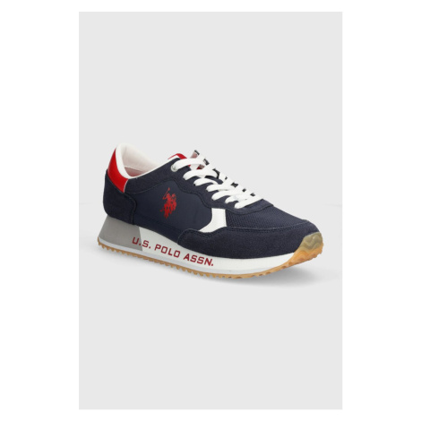 Sneakers boty U.S. Polo Assn. CLEEF tmavomodrá barva, CLEEF006M 4TS1