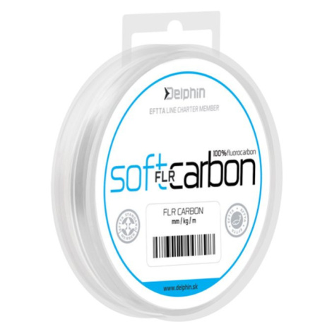 Delphin Fluorocarbon Soft Flr Carbon 100% - 0,185mm 2,53kg 50m