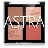 Astra Make-up Romance Palette konturovací paletka na obličej odstín 02 Pink Romance 8 g