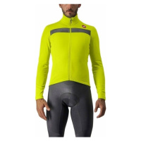 Castelli Puro 3 Jersey FZ Electric Lime/Silver Reflex