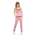 Leinle Beatrice 774 pudrově růžové Dámské pyžamo