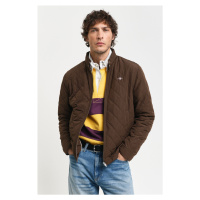 BUNDA GANT QUILTED WINDCHEATER RICH BROWN