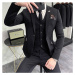 Pánský značkový oblek business styl 3v1