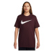 Nike NSW TEE ICON SWOOSH Pánské tričko, vínová, velikost