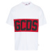 GCDS Stamp White tričko