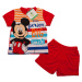 MICKEY MOUSE ČERVENÝ CHLAPECKÝ BABY SET Červená