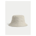 Šedo-béžový pánský oboustranný klobouk Marks & Spencer