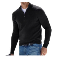 Pánský svetr se zipem Casual Sweater