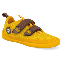 Barefoot dětské tenisky Affenzahn - Sneaker Knit Happy-Tygr žluté