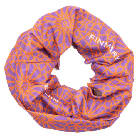 Finmark FS-112 Multifunkční šátek, oranžová, velikost