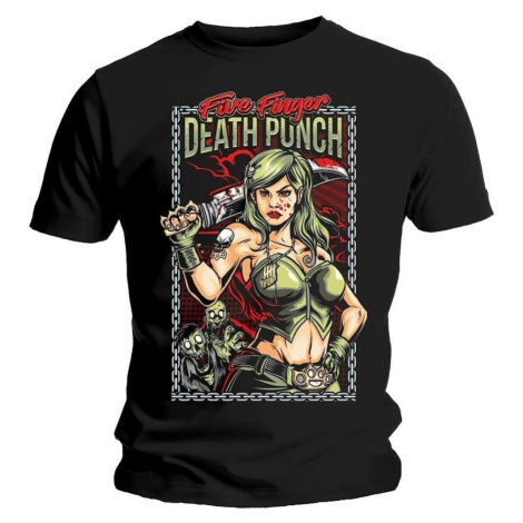 Five Finger Death Punch Tričko Assassin Černá