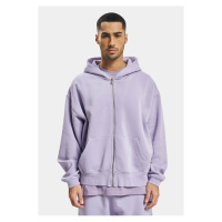 DEF Zip Hoody fialová sepraná