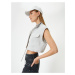 Koton Crop Vest with Zippered Flap Pockets Standing Collar