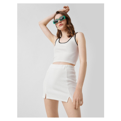 Koton Skirt - White - Mini