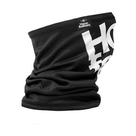 HORSEFEATHERS Nákrčník Lightweight - logo BLACK