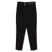 Trendyol Black Belted Woven Trousers