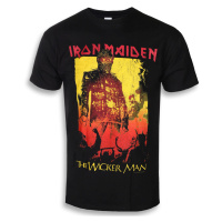 Tričko metal pánské Iron Maiden - The Wicker Man Fire - ROCK OFF - IMTEE79MB