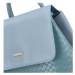 Dámský koženkový batůžek s proplétáním Santorin, modrá