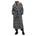 Kabát s příměsí vlny AllSaints Haithe černá barva, přechodný, oversize