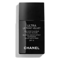 CHANEL Ultra le teint velvet Ultra lehké a dlouhodržící složení<br/>matný finiš opticky rozostřu