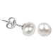 JwL Luxury Pearls Náušnice z pravých bílých perel JL0026
