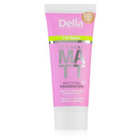 Delia Cosmetics It's Real Matt matující make-up odstín 102 Natural 30 ml