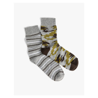 Koton Camouflage Socks Set of 2