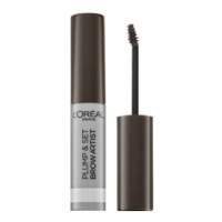 L´Oréal Paris Brow Artist Plump & Set gel pro úpravu obočí 108 Dark Brunette 4,9 ml