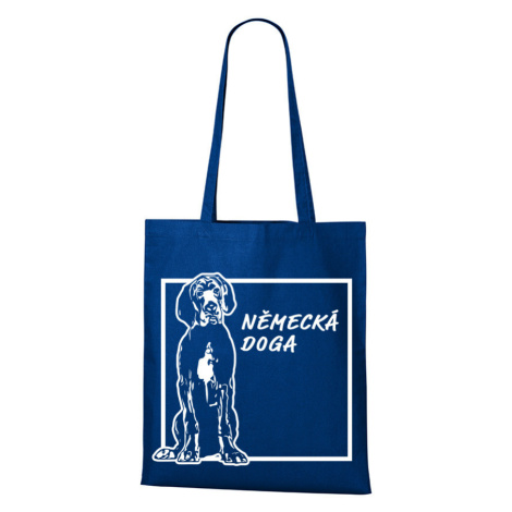 Ekologická nákupní taška s potiskem Německé dogy BezvaTriko