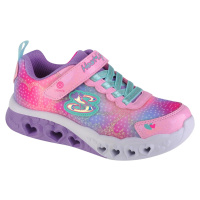 BAREVNÉ DÍVČÍ SVÍTÍCÍ TENISKY SKECHERS FLUTTER HEART LIGHTS Barevná