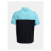 Světle modré sportovní polo tričko Under Armour UA T2G Color Block Polo
