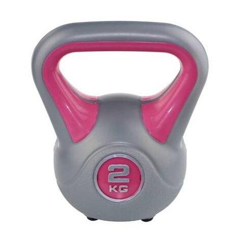 Kettlebell fit Sveltus 2kg - růžový