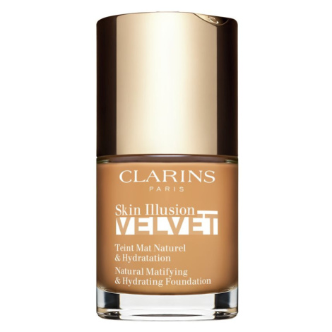 Clarins Skin Illusion Velvet tekutý make-up s matným finišem s vyživujícím účinkem odstín 114N 3