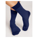 NOVITI Man's Socks SB004-M-02 Navy Blue