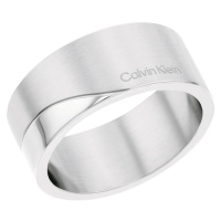 Calvin Klein Elegantní ocelový prsten Minimal Circular 35000198