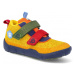Barefoot dětské outdoorové boty Affenzahn - Minimal Lowboot Knit Happy Toucan žluté