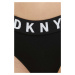 Tanga Dkny černá barva, DK4529